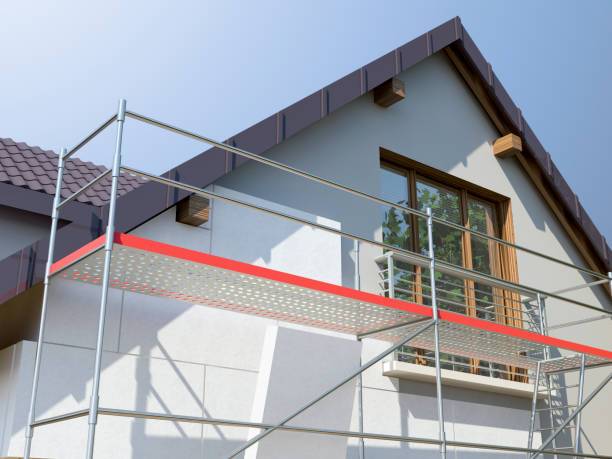 Rénovation extérieur traitement hydrofuge façade d'une maison à Parempuyre et en Gironde